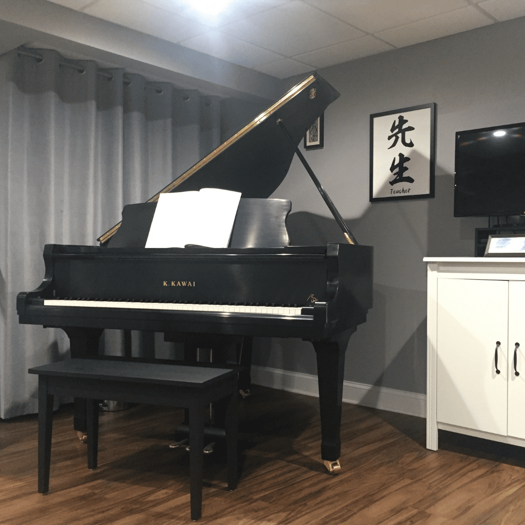 Serenata Music Studio in Chester, NJ grand piano