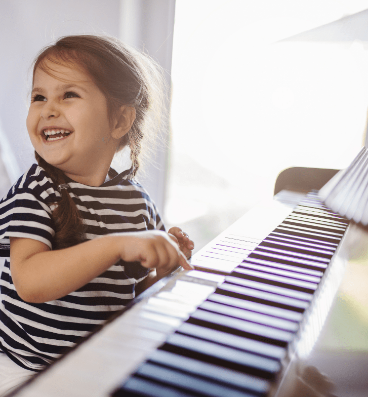 Preschool piano lessons at Serenata Music Studio in Chester, NJ